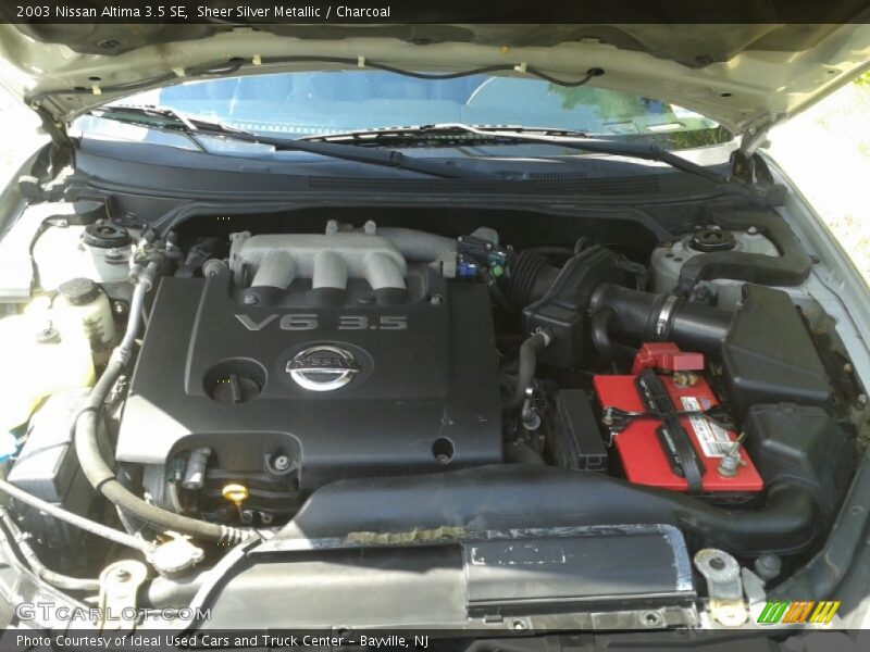 Sheer Silver Metallic / Charcoal 2003 Nissan Altima 3.5 SE