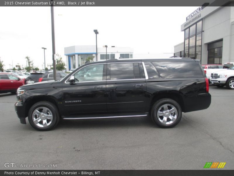 Black / Jet Black 2015 Chevrolet Suburban LTZ 4WD