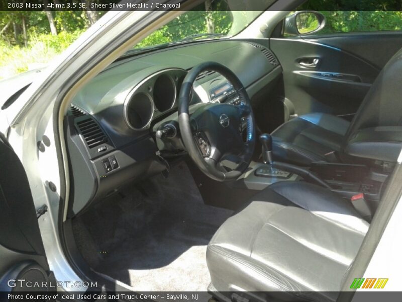 Sheer Silver Metallic / Charcoal 2003 Nissan Altima 3.5 SE