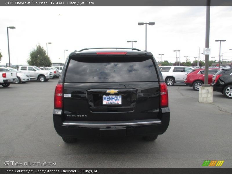 Black / Jet Black 2015 Chevrolet Suburban LTZ 4WD