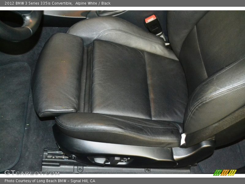 Alpine White / Black 2012 BMW 3 Series 335is Convertible