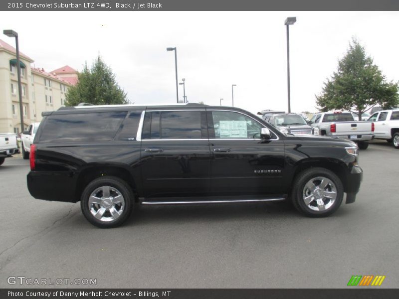Black / Jet Black 2015 Chevrolet Suburban LTZ 4WD