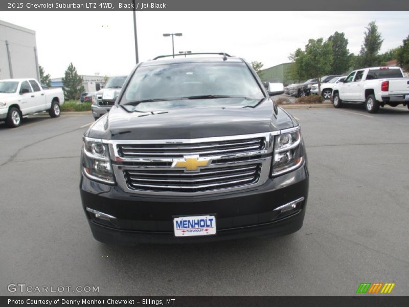 Black / Jet Black 2015 Chevrolet Suburban LTZ 4WD