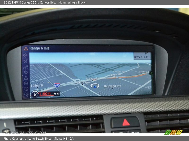 Alpine White / Black 2012 BMW 3 Series 335is Convertible