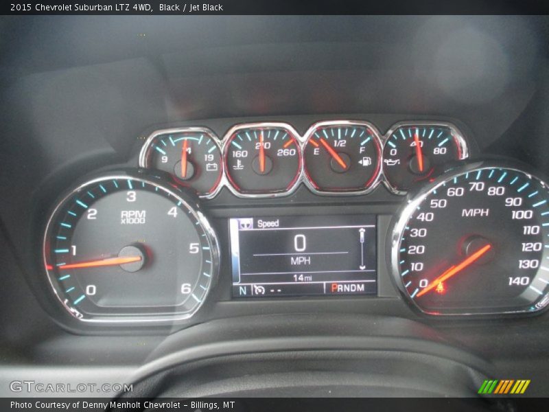 Black / Jet Black 2015 Chevrolet Suburban LTZ 4WD