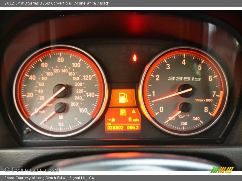  2012 3 Series 335is Convertible 335is Convertible Gauges