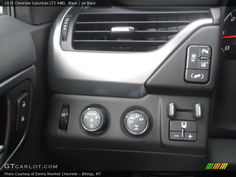 Black / Jet Black 2015 Chevrolet Suburban LTZ 4WD