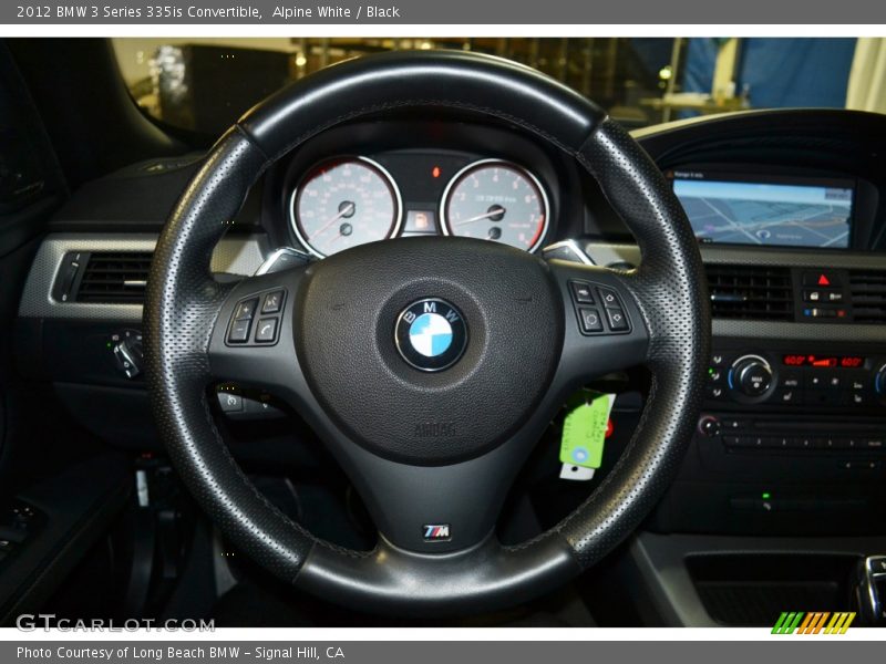 Alpine White / Black 2012 BMW 3 Series 335is Convertible