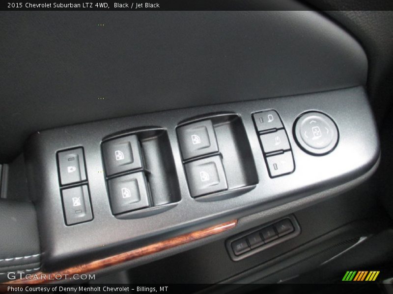 Black / Jet Black 2015 Chevrolet Suburban LTZ 4WD