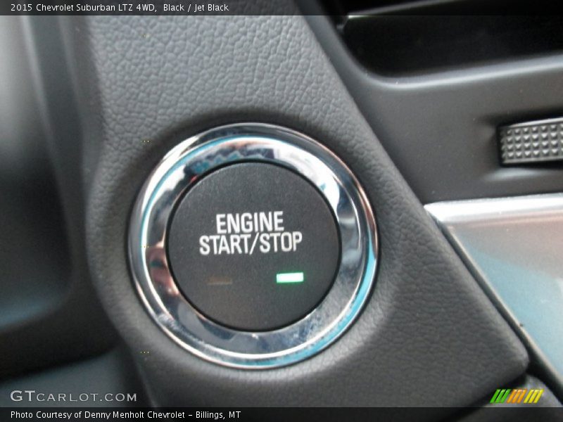 Black / Jet Black 2015 Chevrolet Suburban LTZ 4WD