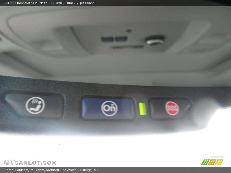 Black / Jet Black 2015 Chevrolet Suburban LTZ 4WD