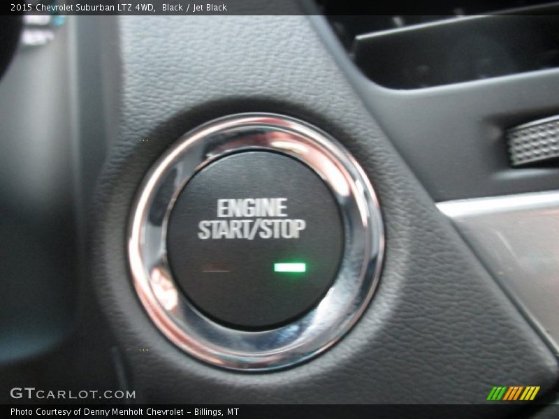 Black / Jet Black 2015 Chevrolet Suburban LTZ 4WD