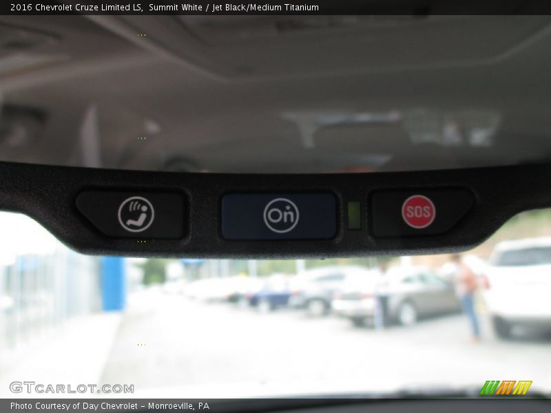 Summit White / Jet Black/Medium Titanium 2016 Chevrolet Cruze Limited LS