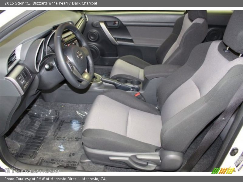 Blizzard White Pearl / Dark Charcoal 2015 Scion tC