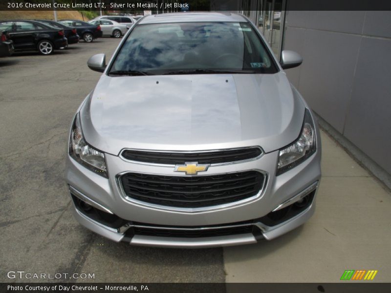 Silver Ice Metallic / Jet Black 2016 Chevrolet Cruze Limited LTZ