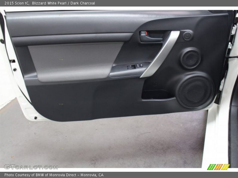 Blizzard White Pearl / Dark Charcoal 2015 Scion tC