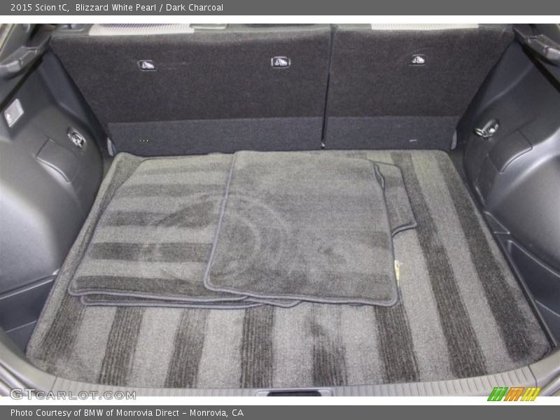 Blizzard White Pearl / Dark Charcoal 2015 Scion tC