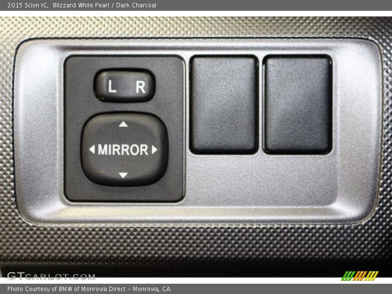 Blizzard White Pearl / Dark Charcoal 2015 Scion tC