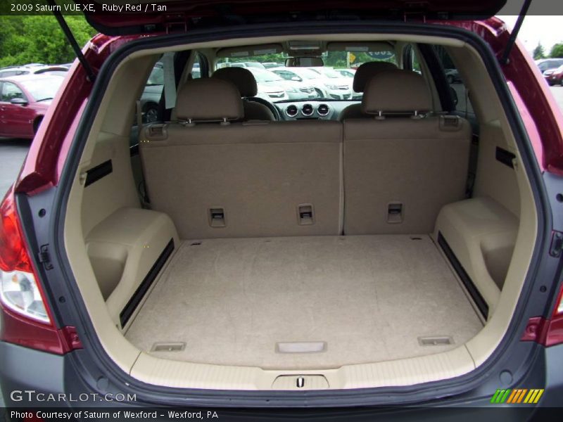 Ruby Red / Tan 2009 Saturn VUE XE