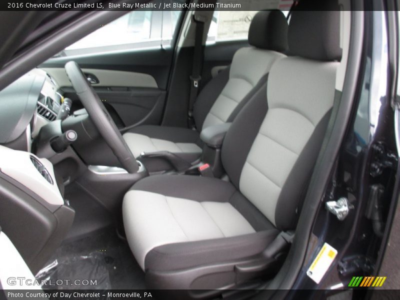 Blue Ray Metallic / Jet Black/Medium Titanium 2016 Chevrolet Cruze Limited LS