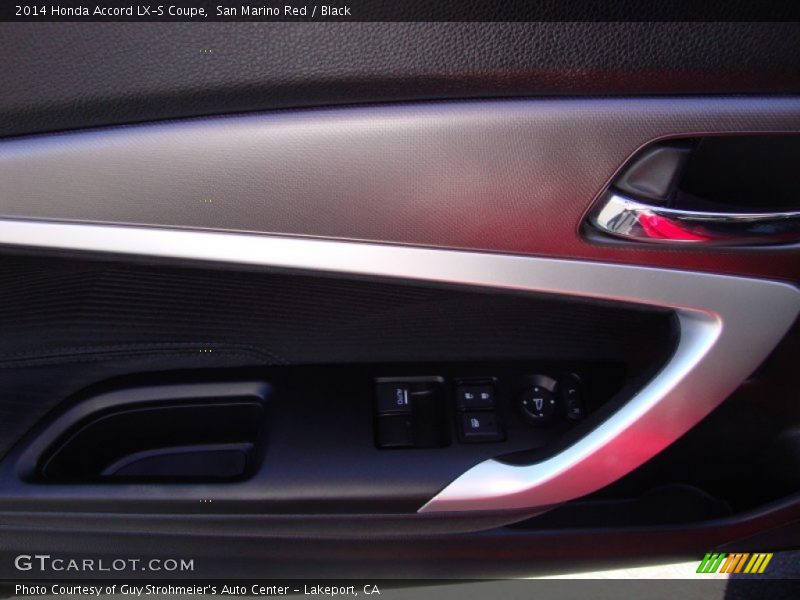 San Marino Red / Black 2014 Honda Accord LX-S Coupe