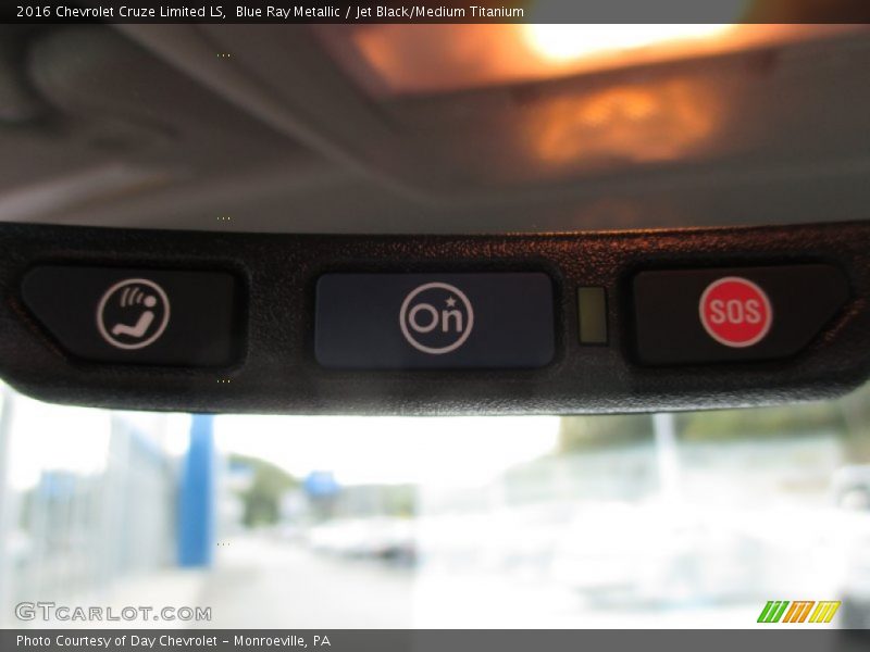 Blue Ray Metallic / Jet Black/Medium Titanium 2016 Chevrolet Cruze Limited LS
