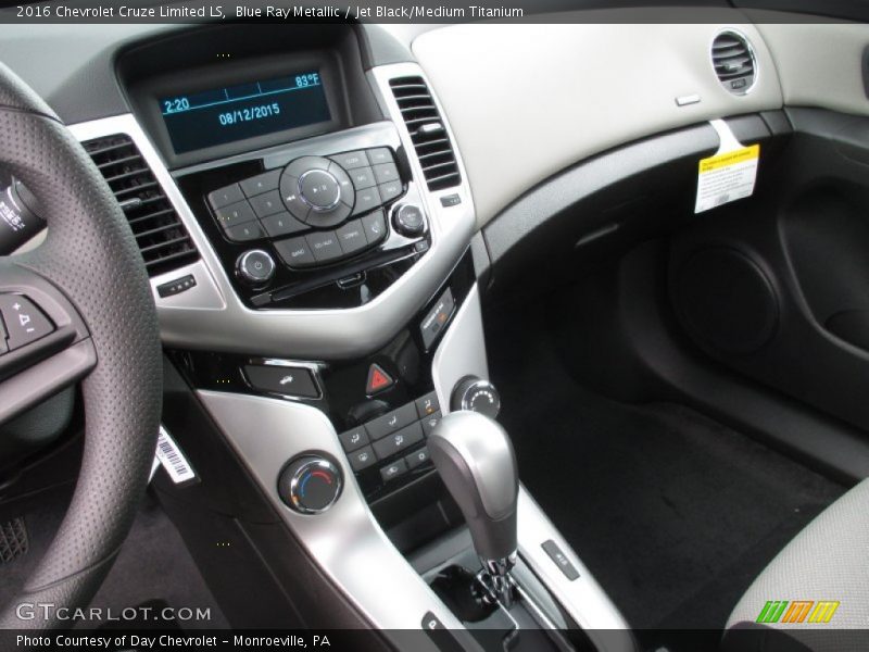 Blue Ray Metallic / Jet Black/Medium Titanium 2016 Chevrolet Cruze Limited LS