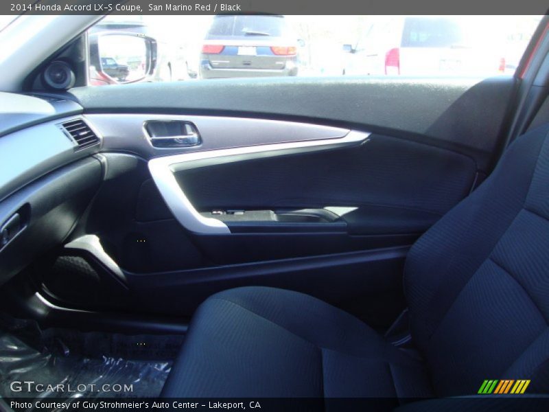 San Marino Red / Black 2014 Honda Accord LX-S Coupe