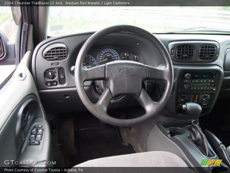 Medium Red Metallic / Light Cashmere 2004 Chevrolet TrailBlazer LT 4x4