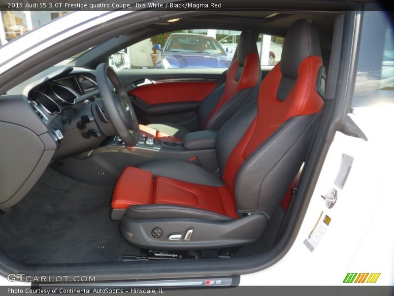 Front Seat of 2015 S5 3.0T Prestige quattro Coupe