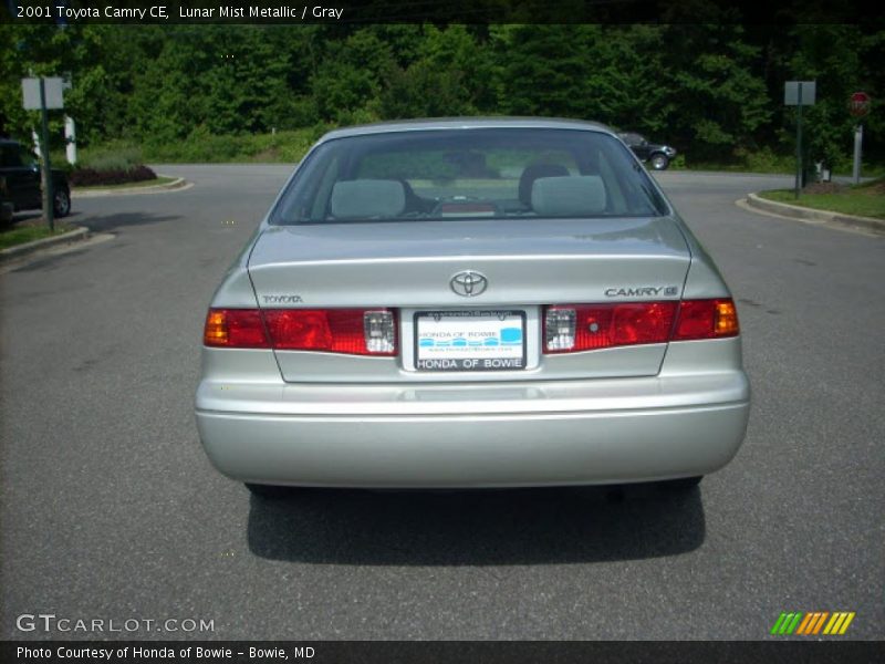 Lunar Mist Metallic / Gray 2001 Toyota Camry CE