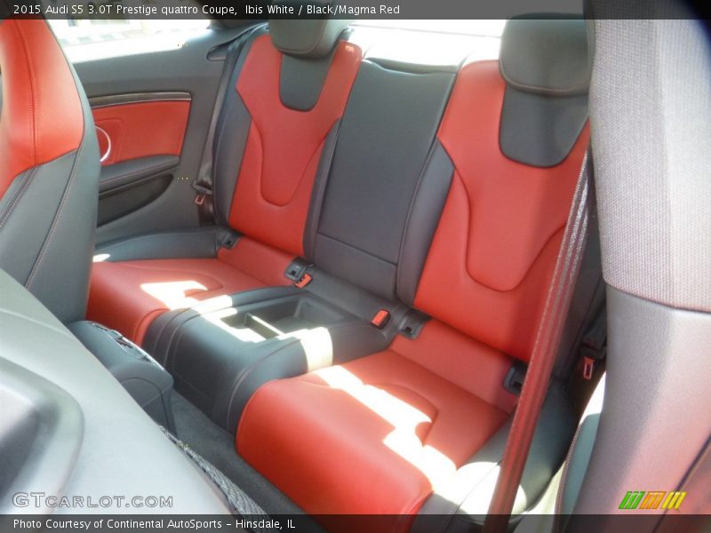 Rear Seat of 2015 S5 3.0T Prestige quattro Coupe