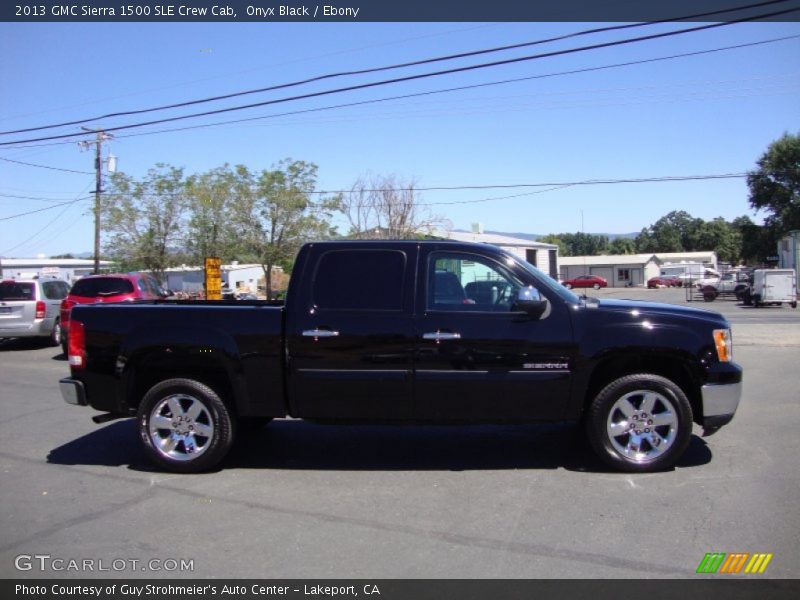 Onyx Black / Ebony 2013 GMC Sierra 1500 SLE Crew Cab
