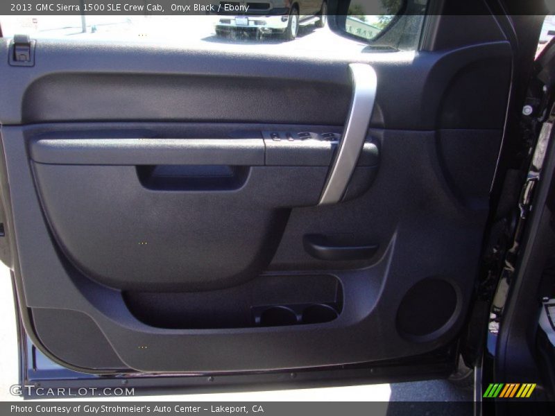 Onyx Black / Ebony 2013 GMC Sierra 1500 SLE Crew Cab