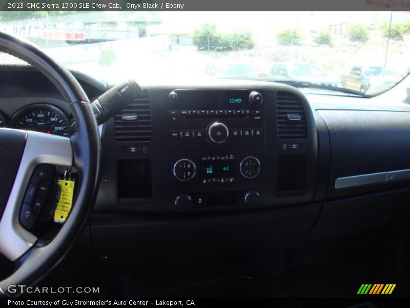 Onyx Black / Ebony 2013 GMC Sierra 1500 SLE Crew Cab