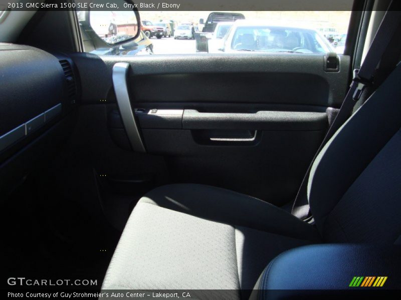 Onyx Black / Ebony 2013 GMC Sierra 1500 SLE Crew Cab