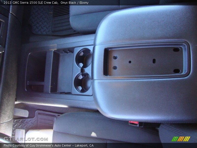 Onyx Black / Ebony 2013 GMC Sierra 1500 SLE Crew Cab