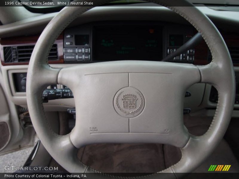 White / Neutral Shale 1996 Cadillac DeVille Sedan