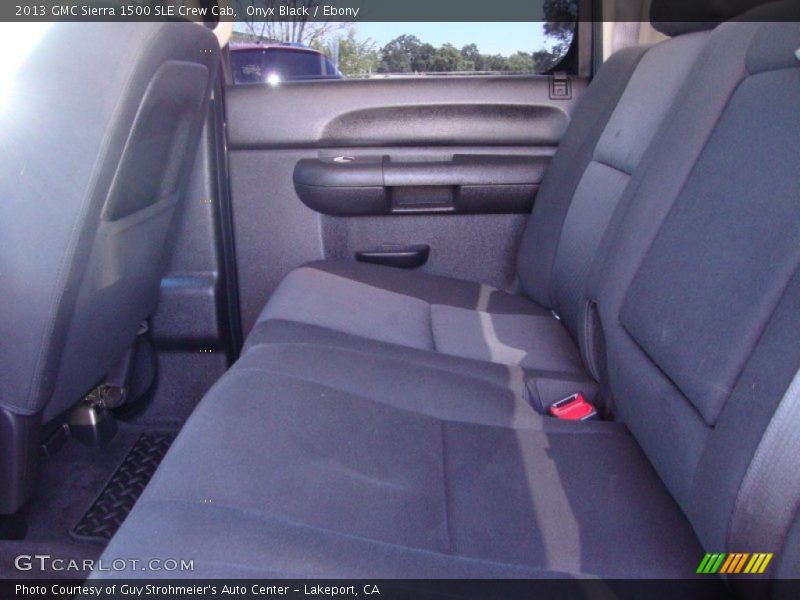 Onyx Black / Ebony 2013 GMC Sierra 1500 SLE Crew Cab
