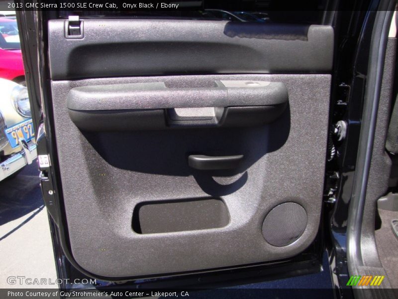 Onyx Black / Ebony 2013 GMC Sierra 1500 SLE Crew Cab