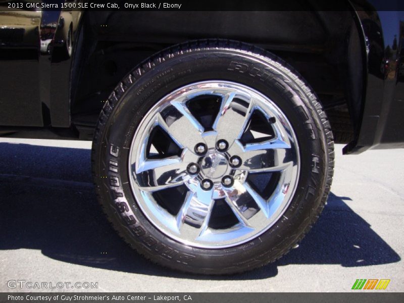 Onyx Black / Ebony 2013 GMC Sierra 1500 SLE Crew Cab