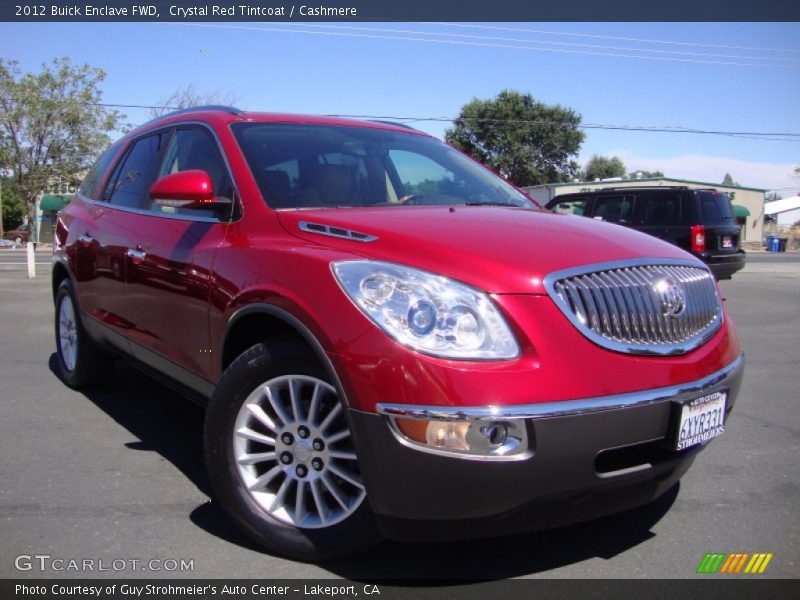 Crystal Red Tintcoat / Cashmere 2012 Buick Enclave FWD