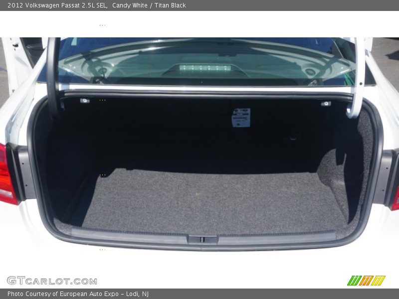 Candy White / Titan Black 2012 Volkswagen Passat 2.5L SEL