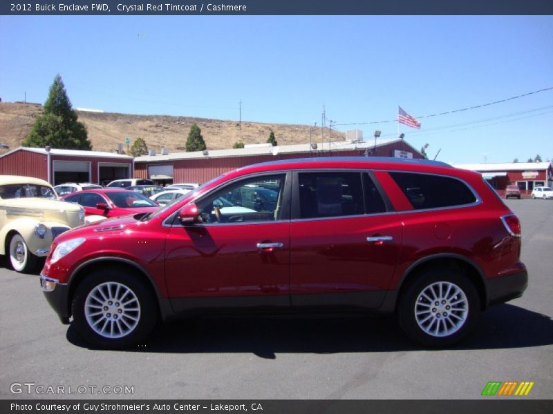 Crystal Red Tintcoat / Cashmere 2012 Buick Enclave FWD