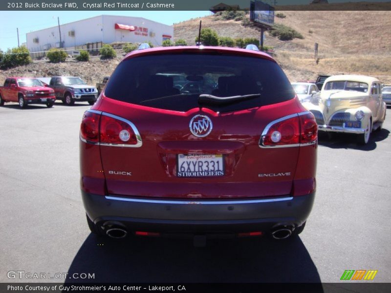Crystal Red Tintcoat / Cashmere 2012 Buick Enclave FWD