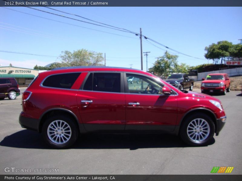 Crystal Red Tintcoat / Cashmere 2012 Buick Enclave FWD