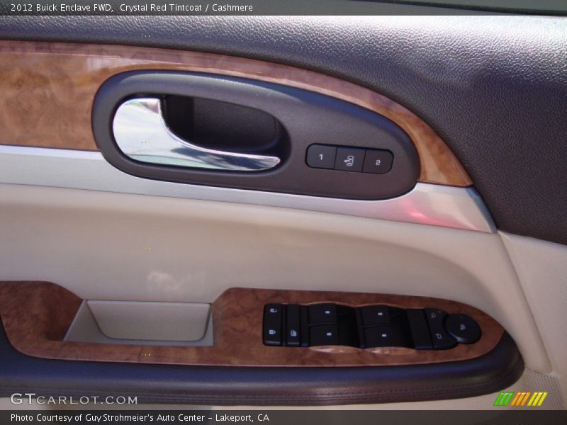 Crystal Red Tintcoat / Cashmere 2012 Buick Enclave FWD