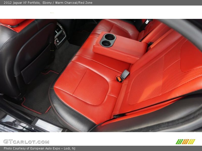 Rear Seat of 2012 XF Portfolio