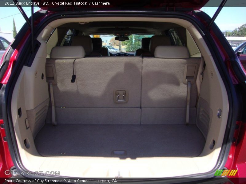 Crystal Red Tintcoat / Cashmere 2012 Buick Enclave FWD