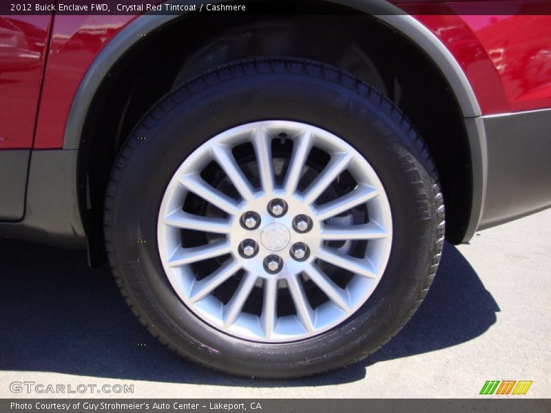 Crystal Red Tintcoat / Cashmere 2012 Buick Enclave FWD
